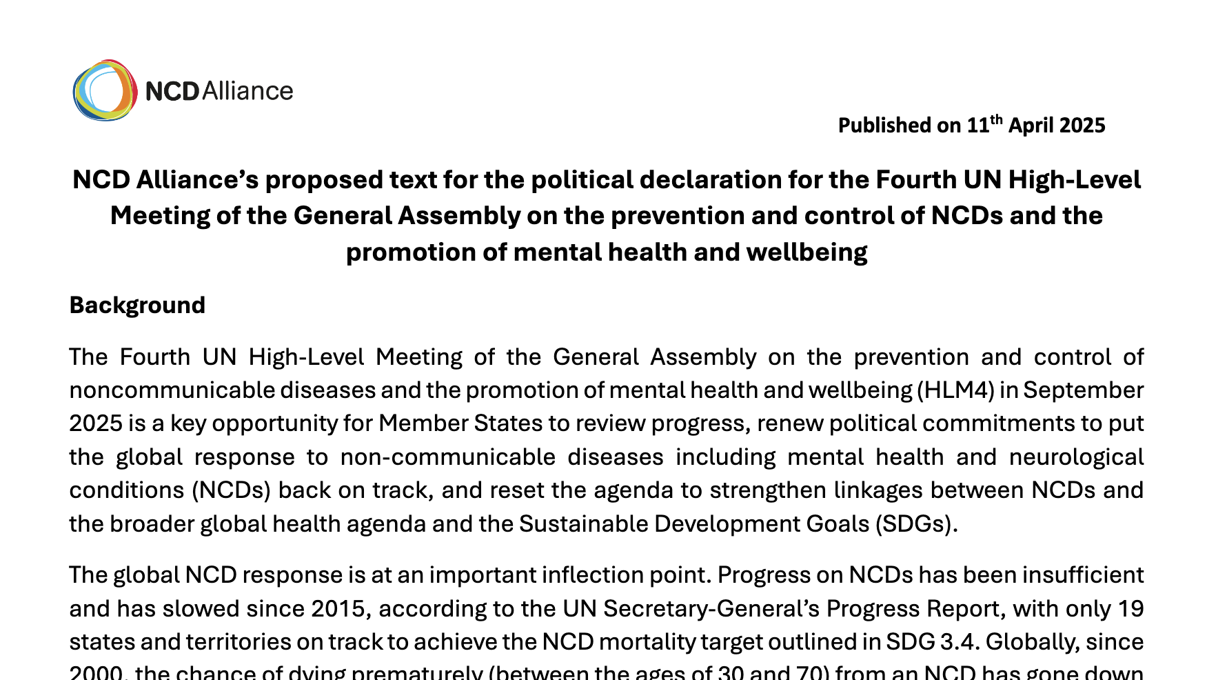 

<!-- THEME DEBUG -->
<!-- THEME HOOK: 'field' -->
<!-- FILE NAME SUGGESTIONS:
   ▪️ field--node--title--pin.html.twig
   ✅ field--node--title.html.twig
   ▪️ field--node--pin.html.twig
   ▪️ field--title.html.twig
   ▪️ field--string.html.twig
   ▪️ field.html.twig
-->
<!-- 💡 BEGIN CUSTOM TEMPLATE OUTPUT from 'themes/custom/whokap/templates/field/field--node--title.html.twig' -->
NCD Alliance's proposed text for the Political Declaration for the HLM4
<!-- END CUSTOM TEMPLATE OUTPUT from 'themes/custom/whokap/templates/field/field--node--title.html.twig' -->

