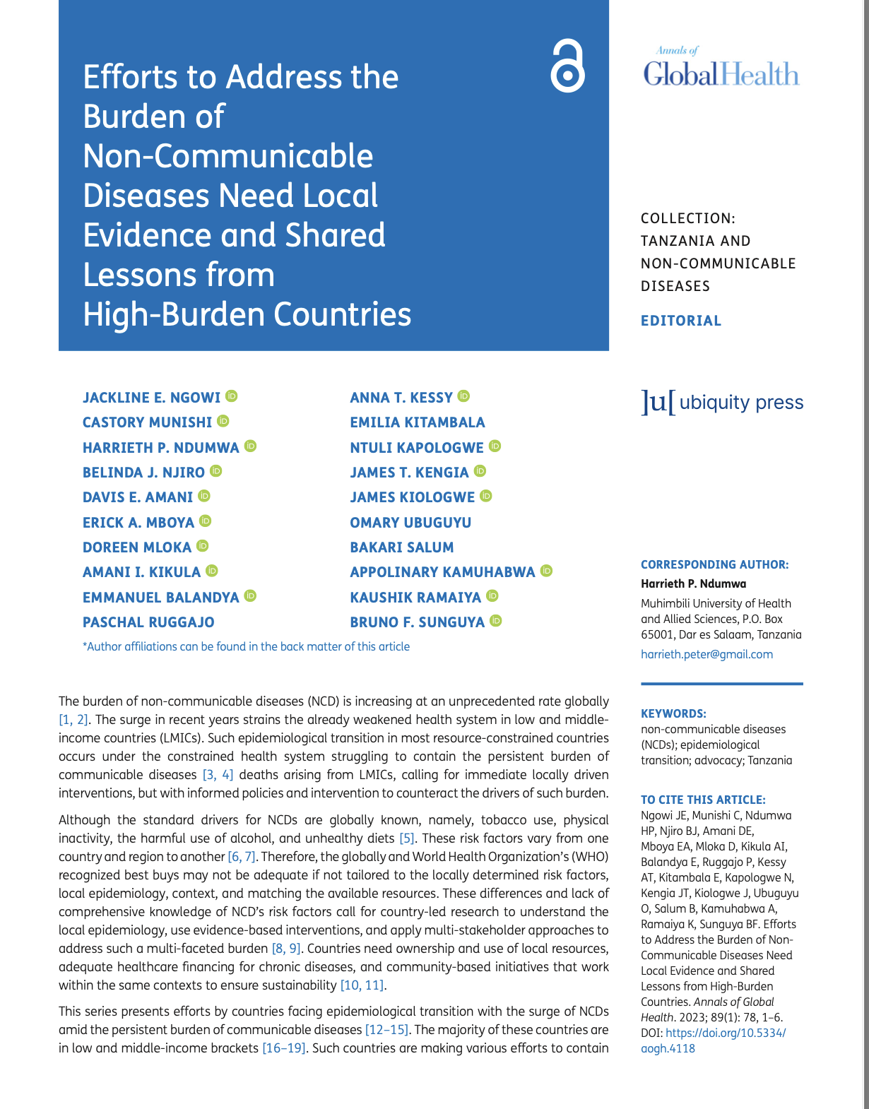 

<!-- THEME DEBUG -->
<!-- THEME HOOK: 'field' -->
<!-- FILE NAME SUGGESTIONS:
   ▪️ field--node--title--pin.html.twig
   ✅ field--node--title.html.twig
   ▪️ field--node--pin.html.twig
   ▪️ field--title.html.twig
   ▪️ field--string.html.twig
   ▪️ field.html.twig
-->
<!-- 💡 BEGIN CUSTOM TEMPLATE OUTPUT from 'themes/custom/whokap/templates/field/field--node--title.html.twig' -->
Efforts to Address the  Burden of  Non-Communicable Diseases Need Local Evidence and Shared Lessons from  High-Burden Countries
<!-- END CUSTOM TEMPLATE OUTPUT from 'themes/custom/whokap/templates/field/field--node--title.html.twig' -->

