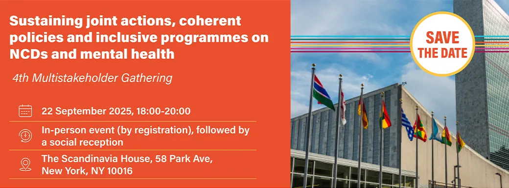 

<!-- THEME DEBUG -->
<!-- THEME HOOK: 'field' -->
<!-- FILE NAME SUGGESTIONS:
   ▪️ field--node--title--general-event.html.twig
   ✅ field--node--title.html.twig
   ▪️ field--node--general-event.html.twig
   ▪️ field--title.html.twig
   ▪️ field--string.html.twig
   ▪️ field.html.twig
-->
<!-- 💡 BEGIN CUSTOM TEMPLATE OUTPUT from 'themes/custom/whokap/templates/field/field--node--title.html.twig' -->
 Sustaining joint actions, coherent policies and inclusive programmes on NCDs and mental health | Fourth Multistakeholder Gathering
<!-- END CUSTOM TEMPLATE OUTPUT from 'themes/custom/whokap/templates/field/field--node--title.html.twig' -->

