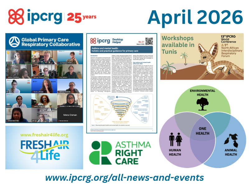 IPCRG April 2026 newsletter
