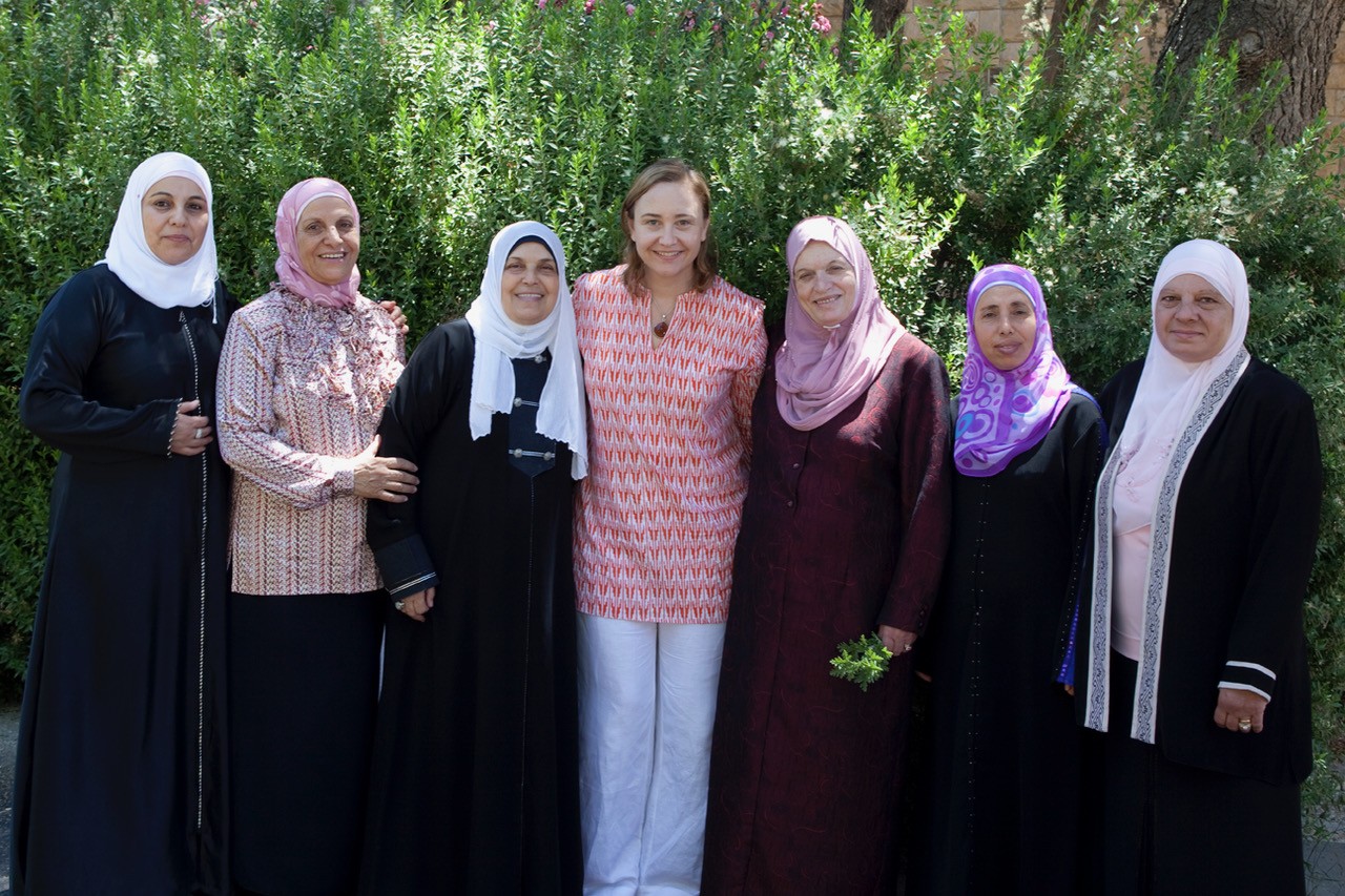 Meeting with the only cancer support group for women with breast cancer in the West Bank, Patient Friends Society, Jerusalem, 2011. 