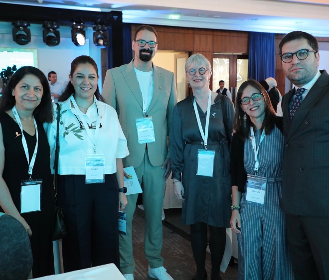 Advocating for pediatric cancer patients during the POEM 4th Scientific Meeting.