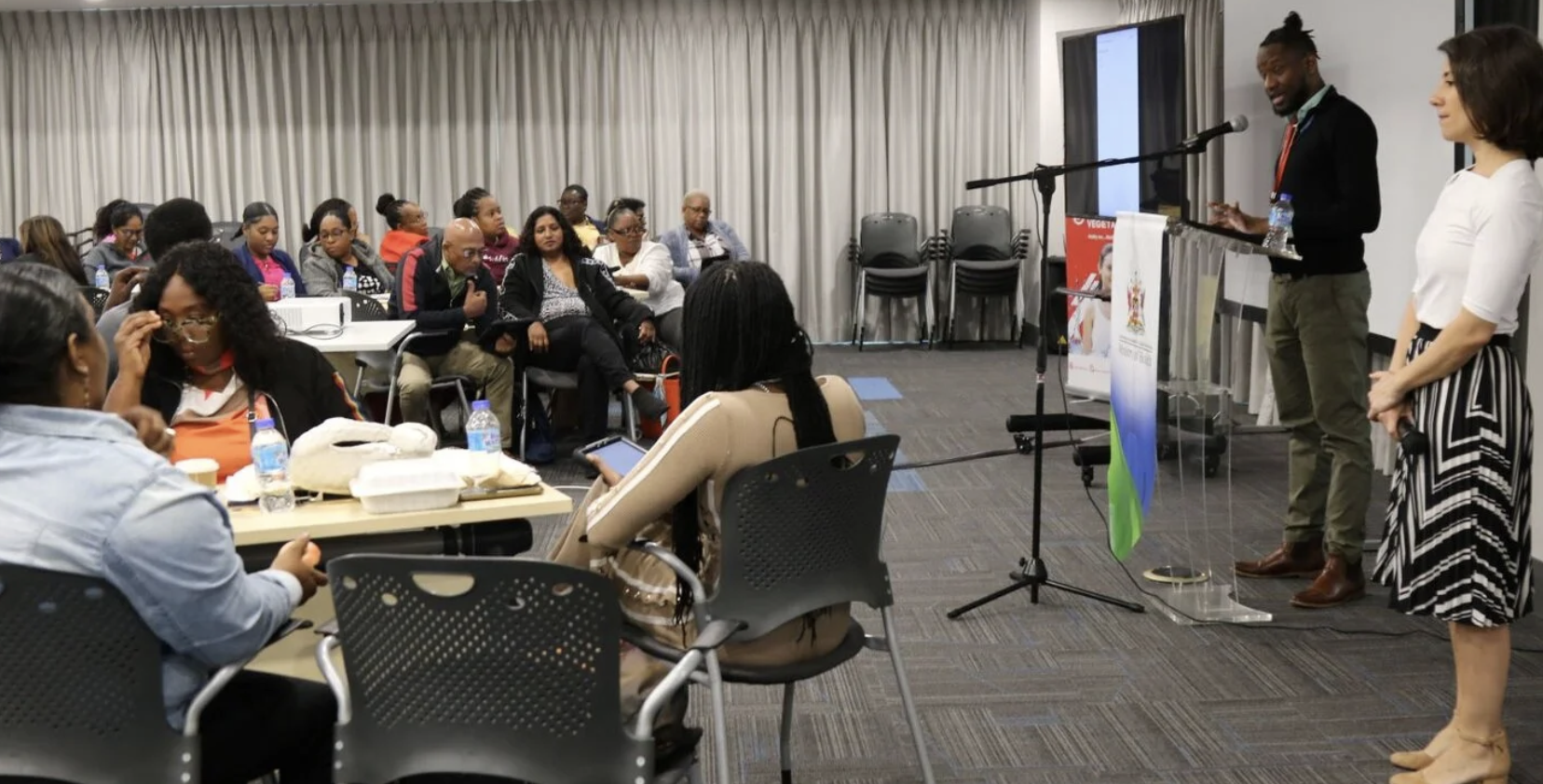 

<!-- THEME DEBUG -->
<!-- THEME HOOK: 'field' -->
<!-- FILE NAME SUGGESTIONS:
   ▪️ field--node--title--news-and-events.html.twig
   ✅ field--node--title.html.twig
   ▪️ field--node--news-and-events.html.twig
   ▪️ field--title.html.twig
   ▪️ field--string.html.twig
   ▪️ field.html.twig
-->
<!-- 💡 BEGIN CUSTOM TEMPLATE OUTPUT from 'themes/custom/whokap/templates/field/field--node--title.html.twig' -->
PAHO/WHO and the Ministry of Health Join Forces: Second STEPS Survey Launched in Trinidad and Tobago to Combat Chronic Non-Communicable Diseases
<!-- END CUSTOM TEMPLATE OUTPUT from 'themes/custom/whokap/templates/field/field--node--title.html.twig' -->

