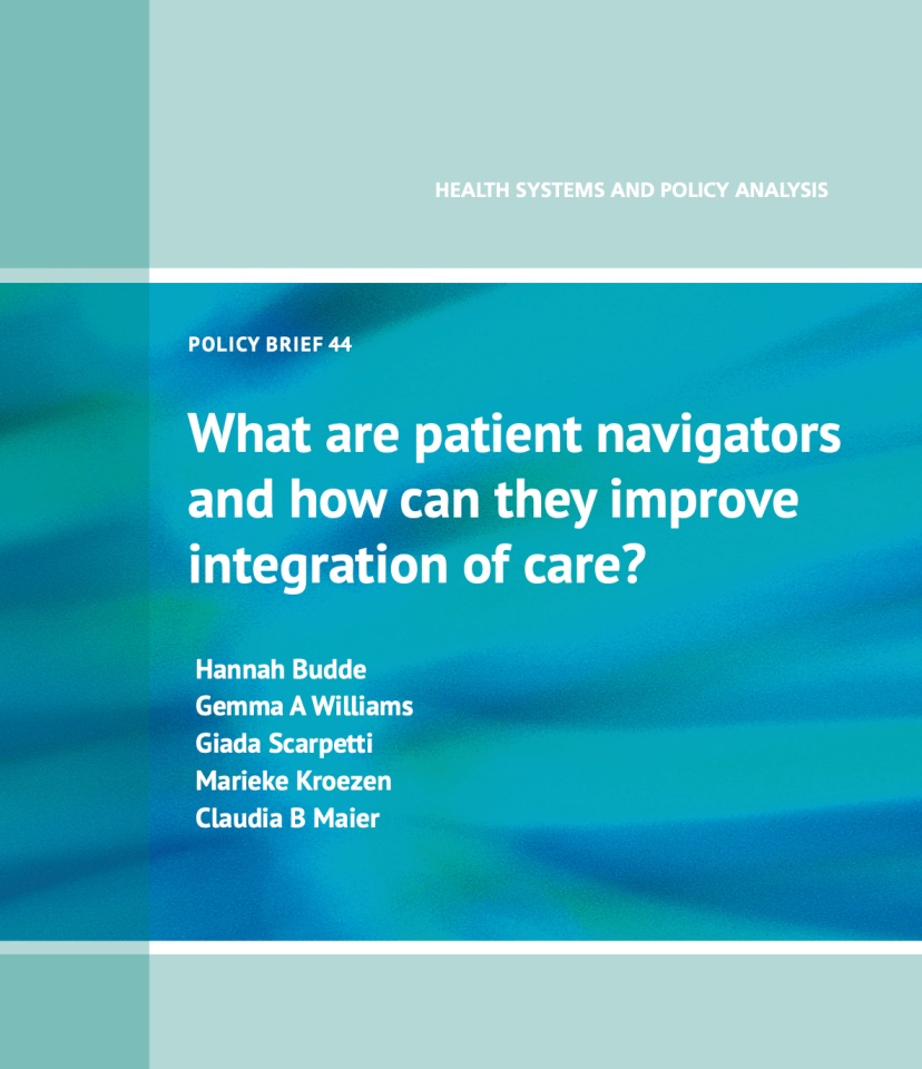 What are patient navigators and how can they improve integration of care?